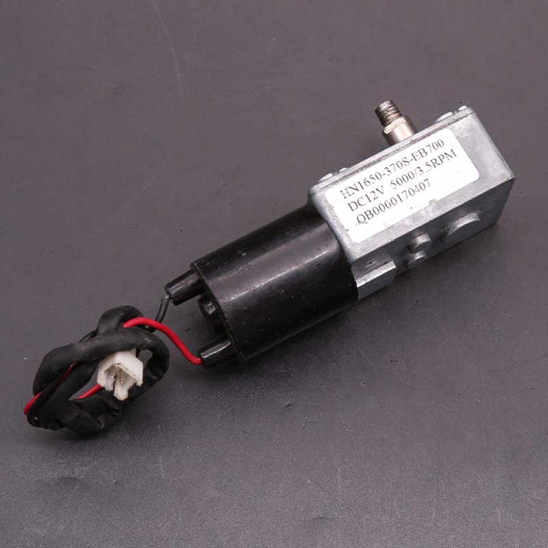 370 Worm Gear Motor 12V Reducer 3RPM DC High Torque Electric Motor Gearbox Gear Ratio 1:1600 Mute For Automation Equipment