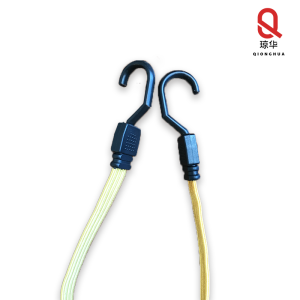 Secure Flat Webbing Bungee Cord with Ends