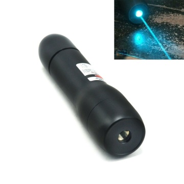 Waterproof 488nm Focusable Dot Cyan-Blue Laser Pointer 488T-60-18350 Portable Flashlight