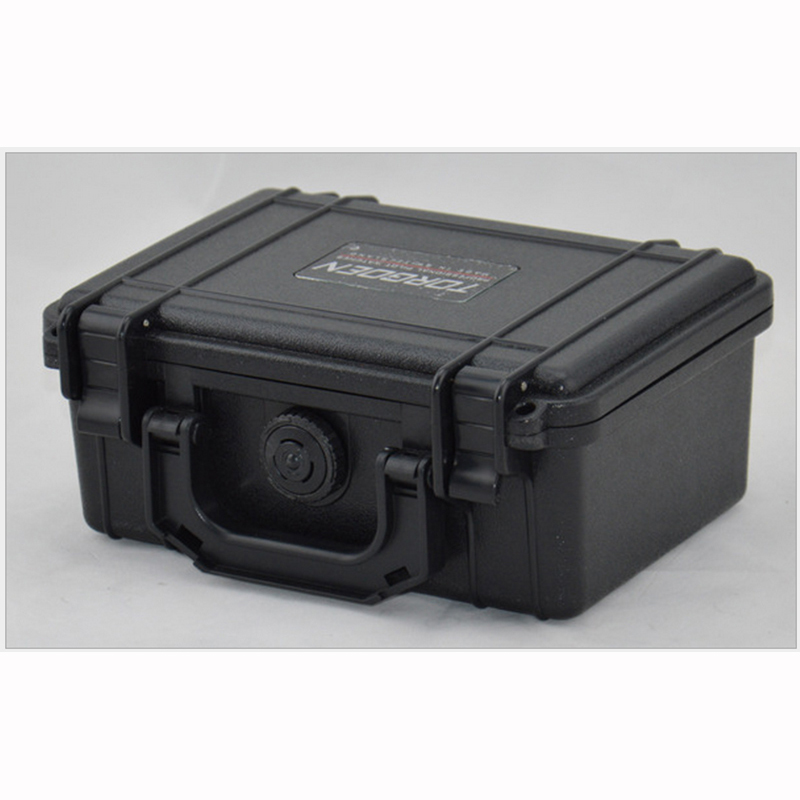 ABS Tool case toolbox Impact resistant sealed waterproof equipment camera case with pre-cut foam shipping free 215X166X92MM