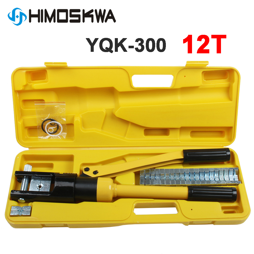 YQK-300 Range 10-300mm crimping range Hydraulic crimping tool 12T pressure Cable Lug Press Cable Terminal