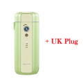 green add UK plug