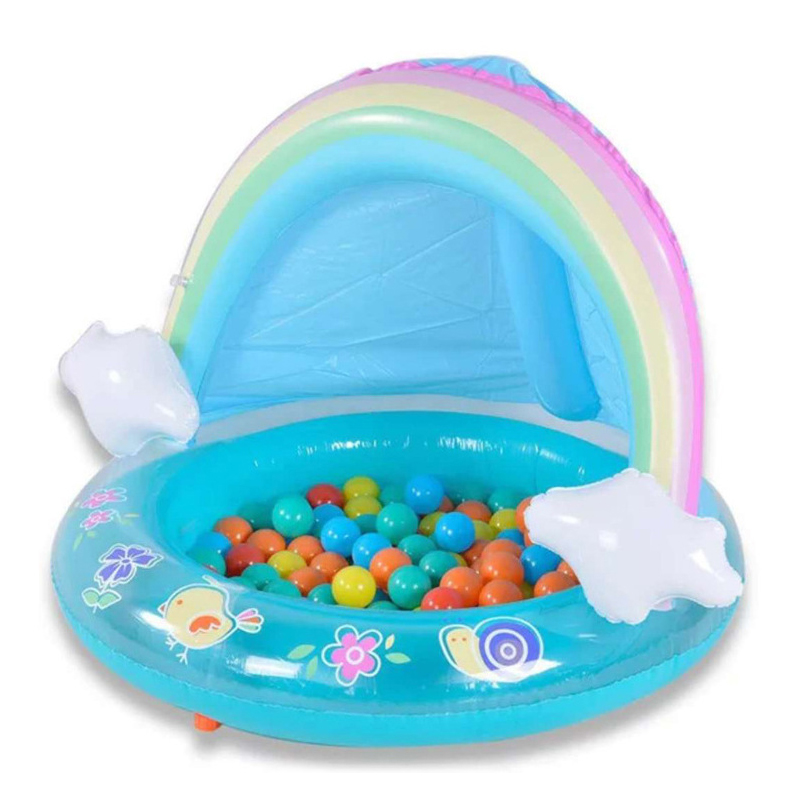 Baby Pool Rainbow Splash Toddlers Inflatable Swimming Pool 1
