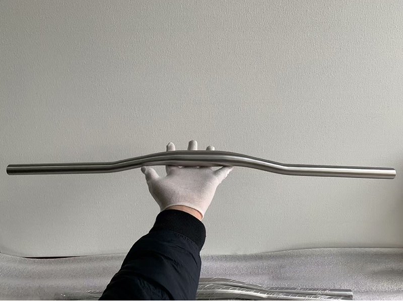 Gr.9 titanium bike bicycle rise handlebars