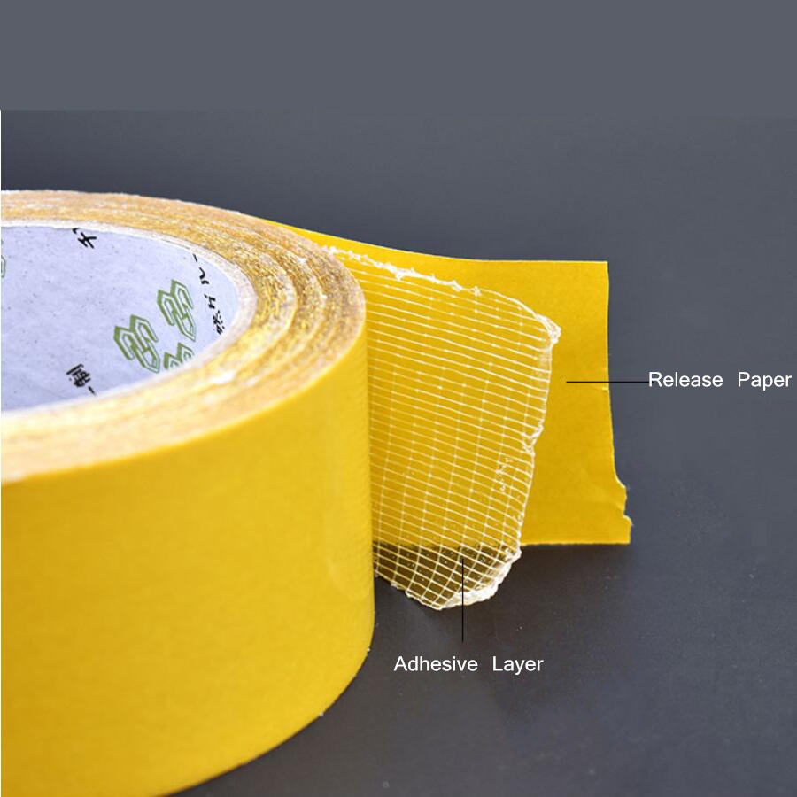 YX 20M Mesh High Viscosity Transparent Double-sided Grid Tape Glass Grid Fiber Adhesive Tape