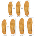 3D Premium healthy Leather orthotic insole for Flatfoot High Arch Support orthopedic Insole Insoles men and women shoes insert
