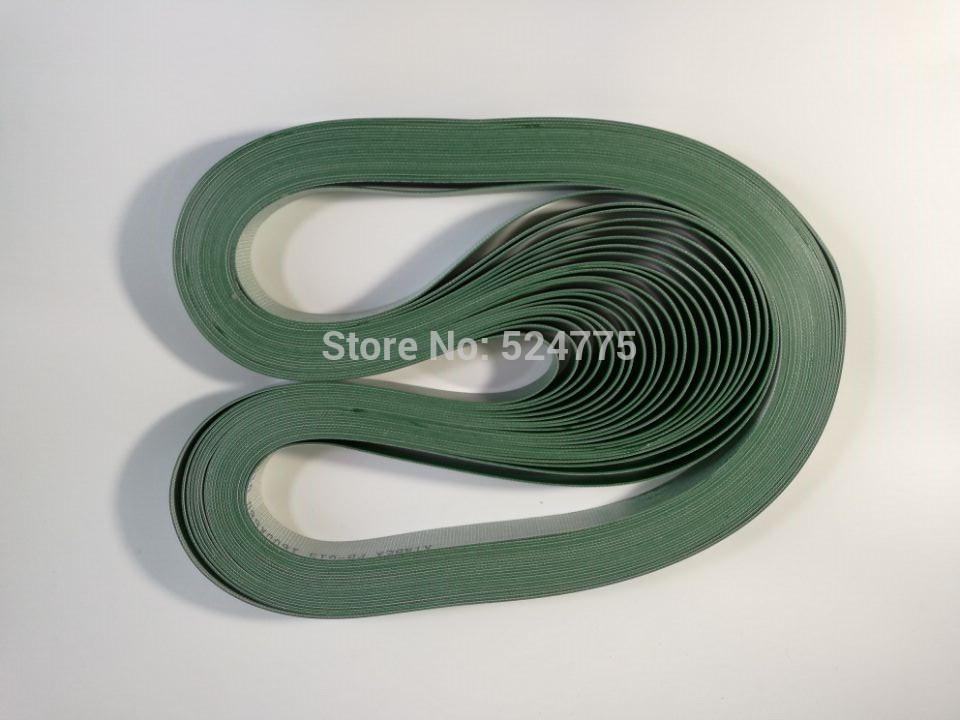 12pcs 1600mmx30mmx1.5mm PVC side sealing machine bag making machine pvc conveyor belt