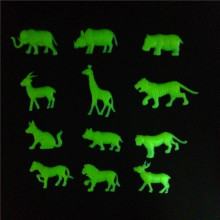 Fluorescent Animals Dolphins Stickers Baby Kids Toy Children Kindergarten Luminous Sticker Decor for Kid Glow In The Dark Toys