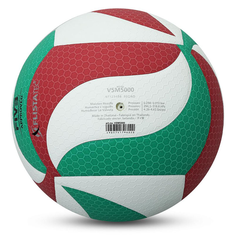 Original Molten V5M5000 Volleyball Ball Official Size 5 Volley Ball With Needle For Professional Match Training Handball Gift