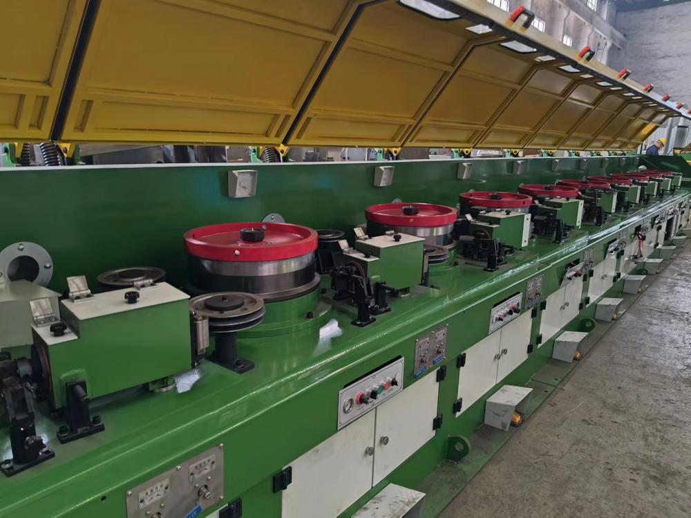 Straight Line Flux Core Wire Drawbench