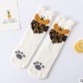 New Girl Boy Christmas Crew Socks 2021 Fashion Autumn Winter Adults Cartoon Dog Warm Comfortable Fluffy Hosiery