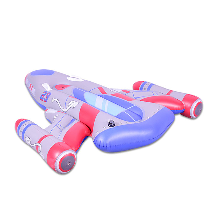 Factory Customization Airplane Inflatable Mount Swimming Float 4