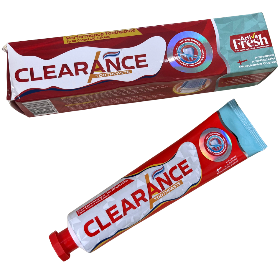Clearance Toothpaste Png