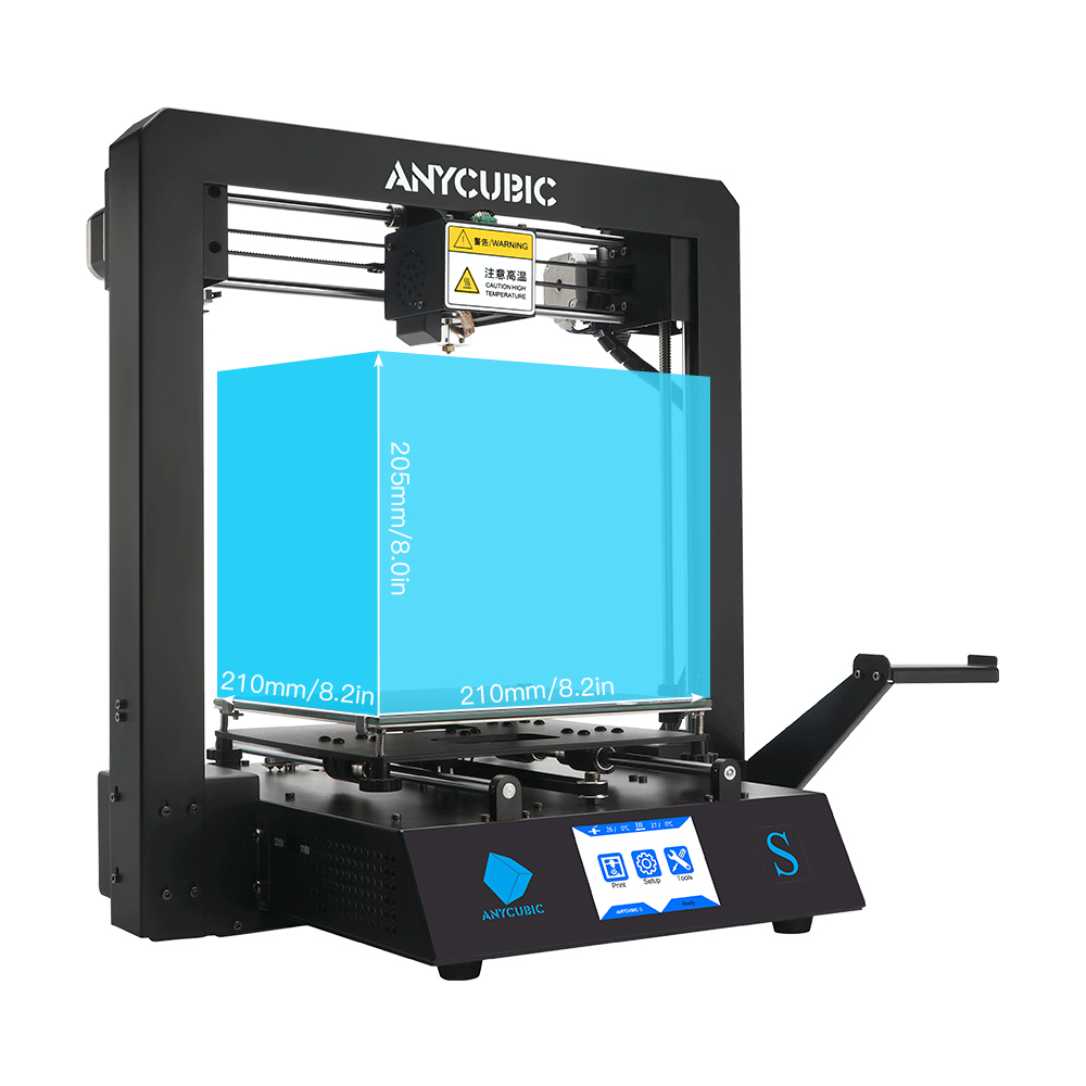 3D Printer Mega S Printing Flexible Filament Metal Frame Touch Screen Anycubic I3 Mega Upgrade Extruder Kit With Hotbed