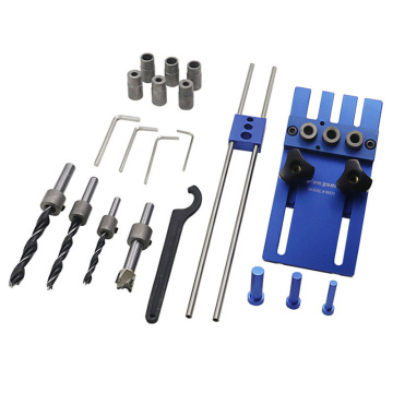 BHTS-Feng sen Woodworking tool DIY Woodworking Joinery High Precision Dowel Jigs Kit 3 in 1 Drilling locator drilling guide ki