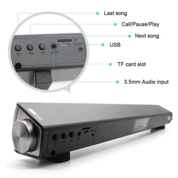 Column Wireless Bluetooth Speaker TV Soundbar Stereo Home Theater Portable Sound Bar TF USB Loudspeaker Sound System