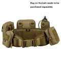 Men Army Military Camouflage MOLLE Girdle Tactical Outer Waist Belt Padded CS Belt Multi-Use Equipment Airsoft Wide Belts New