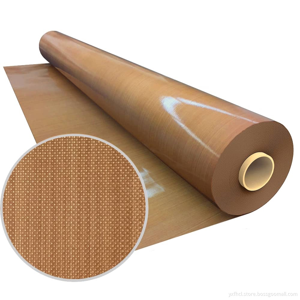 0.08mm anti-static PTFE coated fiberglass fabric