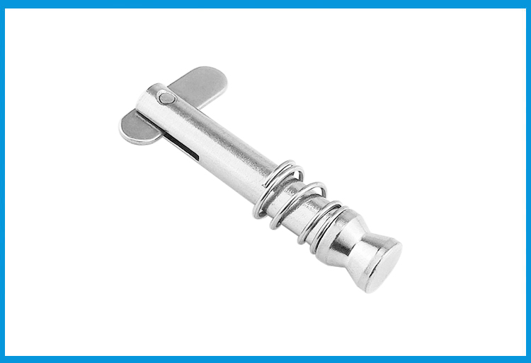 2PCS Stainless Steel 316 Marine Grade 6.3*42mm 1/4 inch Quick Release Pin for Boat Bimini Top Deck Hinge Marine hardware