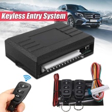 Universal Alarm Systems Car Auto Remote Central Kit Door Lock Locking Vehicle Keyless Entry System With Remote Controllers