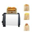 5 pcs/set Reusable Toaster Bag Non Stick Bread Bag Sandwich Bags Fiberglass Toast Microwave Heating Pastry Tools