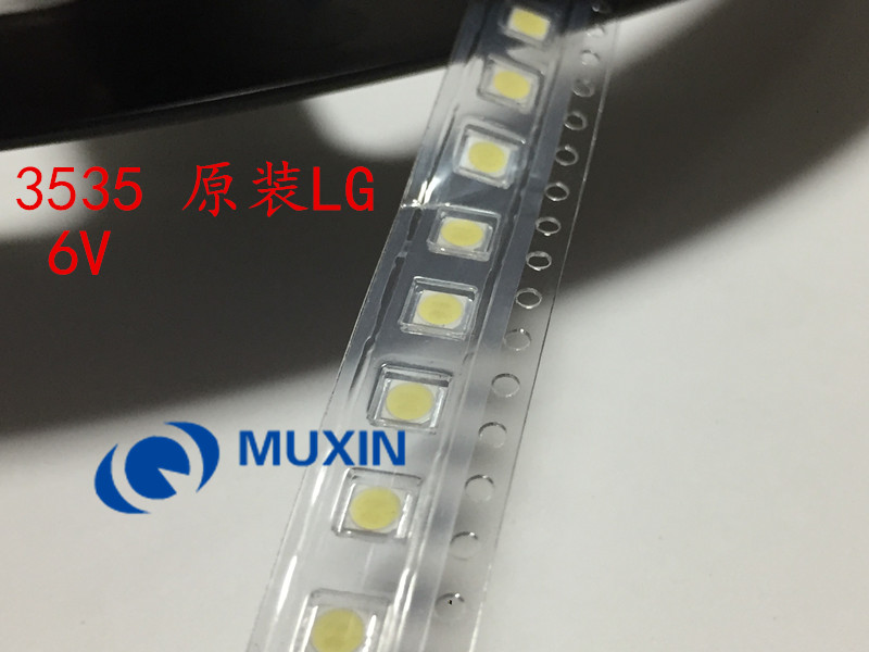 50pcs LG Innotek LED LED Backlight High Power LED 2W 6V 3535 Cool white LCD Backlight for TV TV Application LATWT491RZLZK