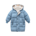 DIMUSI Winter Boys Jackets Child Kids Thick Warm Parkas Hooded Coats Baby Girls Mid-Long Outwear Windbreaker Jackets Clothing