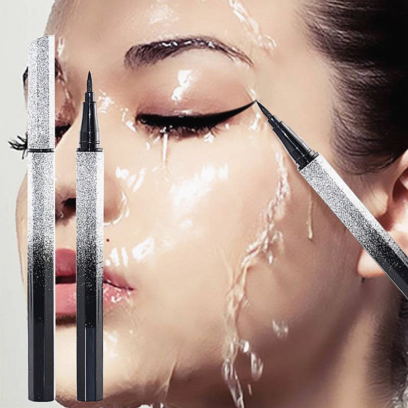 diamond glitter mascara quick dry water drop makeup long lasting waterproof curling thick shiny eyelash mascara
