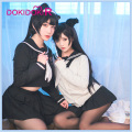 DokiDoki-R Game Cosplay Azur Lane IJN Atago JK Uniform Costume Women Cute Kawaii Suits Azur Lane IJN Atago Cosplay Costume