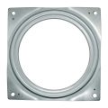 155mm zinc plated 30kg galvanized steel square rotary thrust lazy susan bearing desk TV screen shower dinner table swivel plates