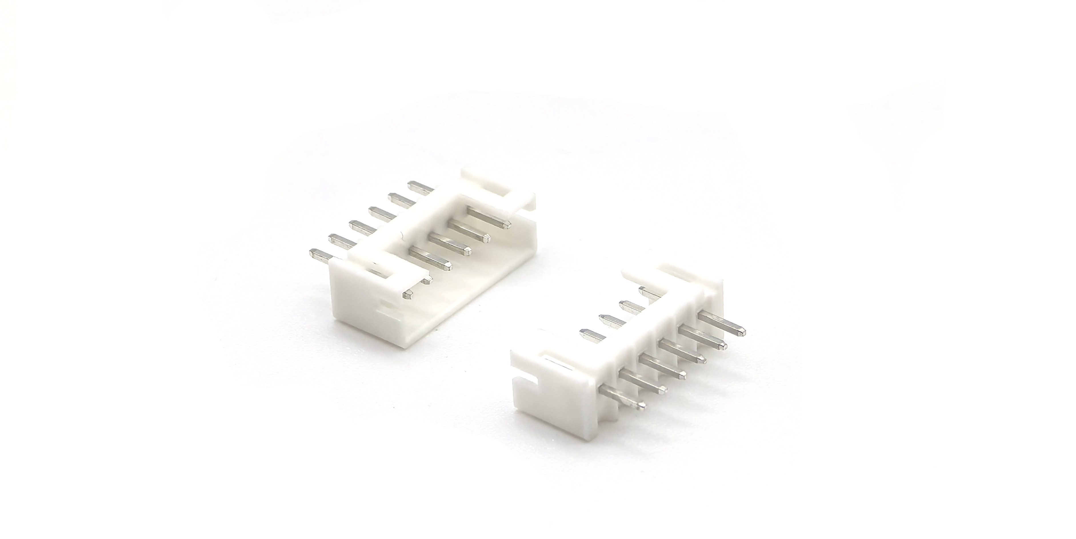 Wafer PH2.0 White Pin header Connector Straight DIP 6P
