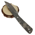 Swayboo Integral keel Damascus Steel Sharpen Diy knife blade making DIY parts Sharp Fixed blade camping Hunting Knife Billet