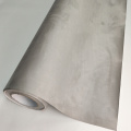 Adhesive Suede Fabric Film Silver Car Interior Wrap