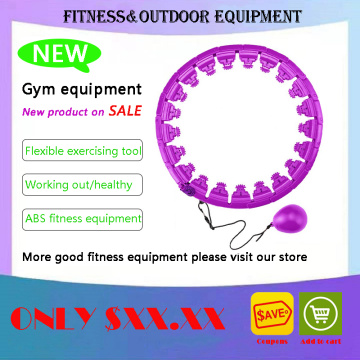 Smart training hoops fitness cycle indoor gym yoga equipment fitness body building equipment electronic counting sport exercise