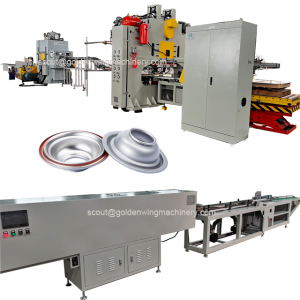 Spray Aerosol tin top lid metal cap machine