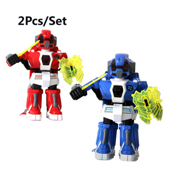 2PCs/set RC battle robot & 2 players PK Mode/Remote Control RC VS Fighting Robot boxing Robot toys for children men Boxing fight