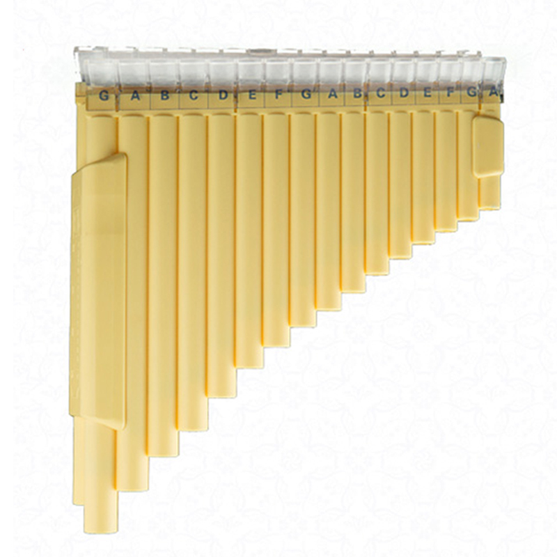 Double 16 Pipes 32 Tone Pan Flute Easy Learning Panflute