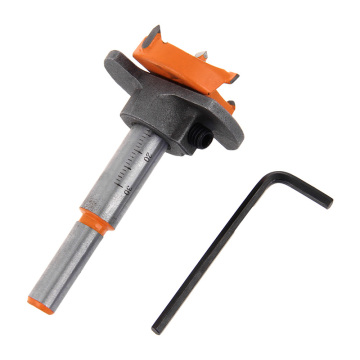 Cemented Carbide 35mm Hole Saw Woodworking Core Drill Bit Hinge Cutter Boring Bit Tipped Drilling Tool