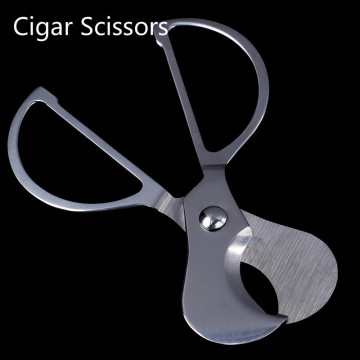 1Pc Cohiba Cigar Scissors Cigar Scissor Blade Smoke Machine Cutting Tobacco Metal Cigar Cutter Stainless Steel Cigar Accessories