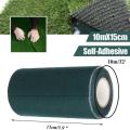 15x1000cm Synthetic Lawn Gras Carpet Artificial Turf Seaming Fix Joining Tape Waterproof Durable Easy Use Non-slip Bottom Fabric