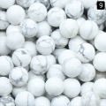 Howlite 8MM Stone Balls Home Decoration Round Crystal Beads