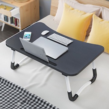 4# Large Bed Tray Foldable Portable Multifunction Laptop Desk Lazy Laptop Table Simple Study Desk Dining Table In Bed