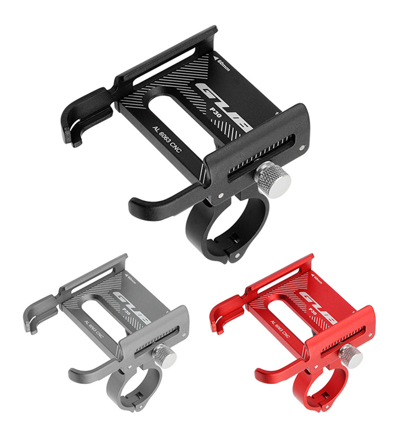 GUB P30 360 Rotating Bicycle Handlebar Mobile Phone Holders Mounts Stands Aluminum Motorcycle Bicycle Stand For Electric Bicycle