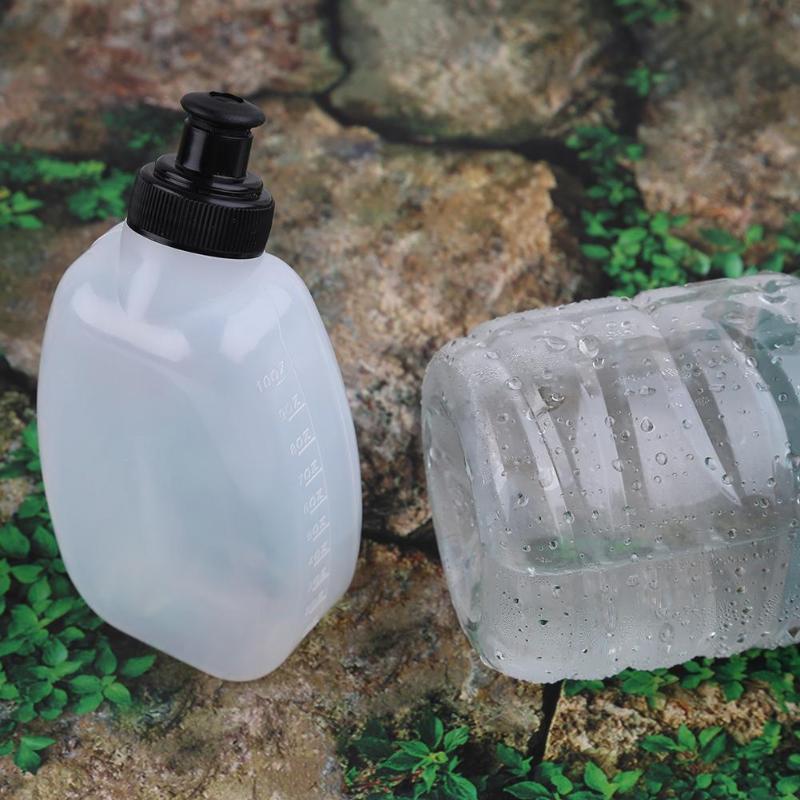 Water Bottle Sport Travel Climbing 250ml Portable Plastic Running Jogging Sports Water Bottle for Waist Belt Bag Drinkware