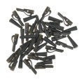 20Sets/lot Carp Fishing Tackle pesca Safety Lead Clips Carp Fishing Tackle Tool Safety Lead Clips with Pins +Tail Rubber Tubes