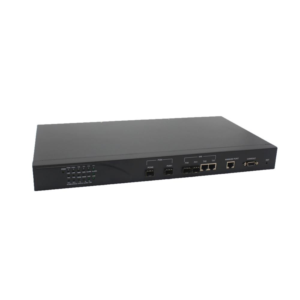 FTTH EPON 2 PON OLT Mini OLT