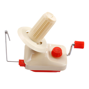 Portable Hand Operated Knitting Machine Handheld Yarn Winder Fiber String Line Ball Coiler Winding Manual Wool Winder SewingTool