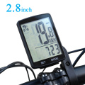 Waterproof LCD Bike Bicycle Computer Multifunctional Wireless Bike Rainproof Speedometer Odometer 2.8inch Cycling Computer