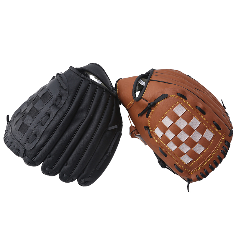 1pc Outdoor Sports Baseball Glove Softball Practice Equipment Size 9.5/10.5/11.5/12.5 Left Hand for Adult Training