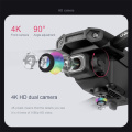 LAUMOX XT6 Mini 4K Drone HD Double Camera WiFi Fpv Air Pressure Altitude Hold Foldable Quadcopter Rc Helicopter Child Toy R16